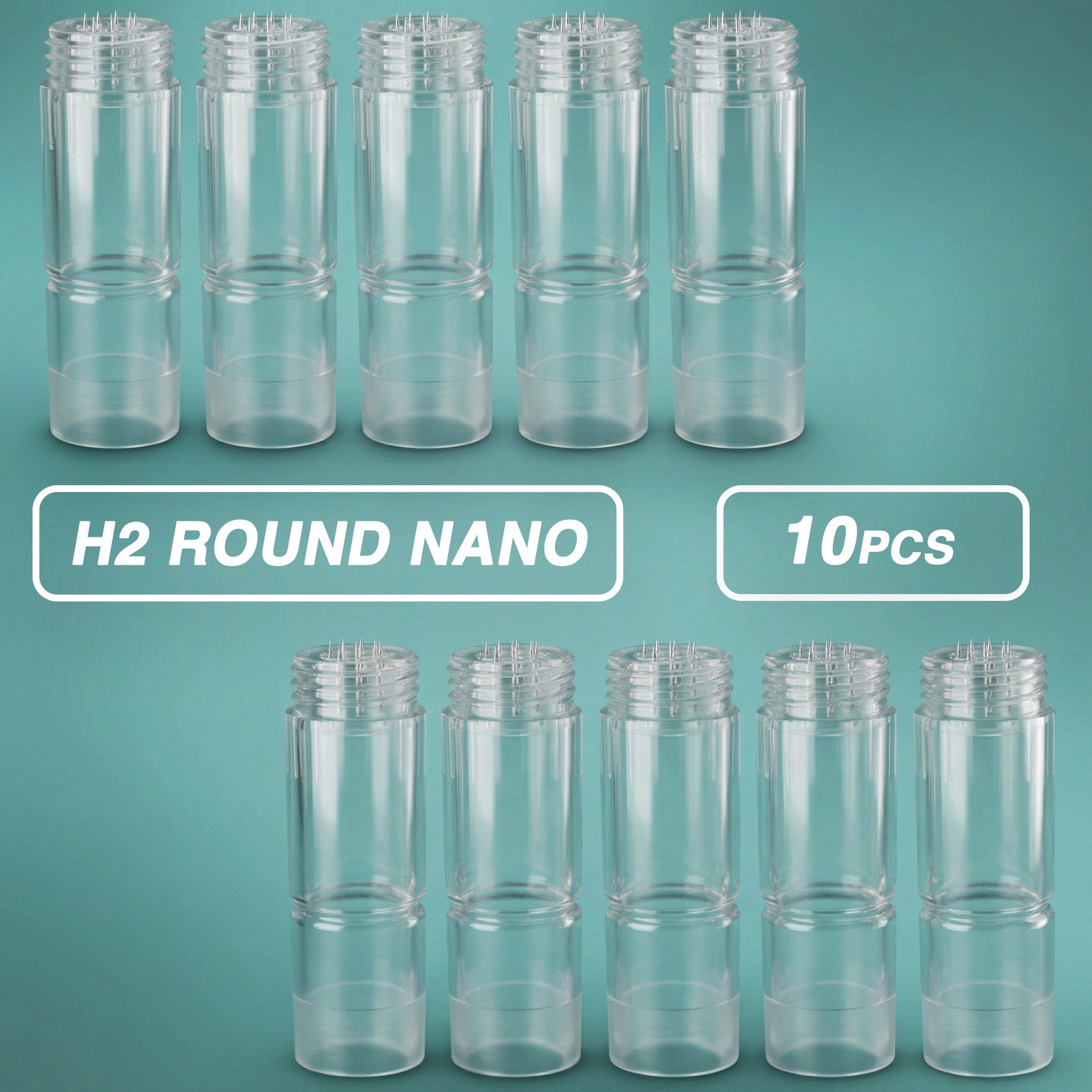 Original Dr.Pen Hydra Pen H2 Round Nano Cartridges (10pcs)