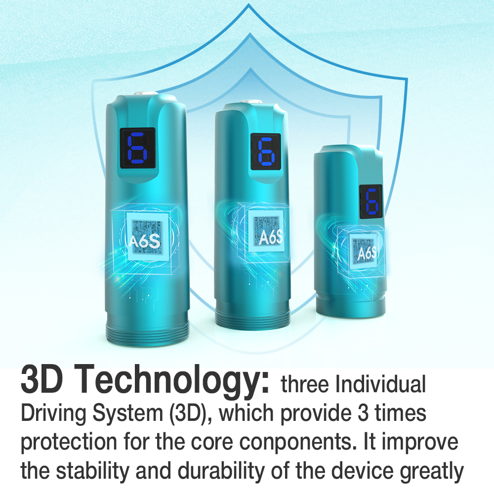 Dr. Pen A6S Microneedling Pen (3x16+3x36)
