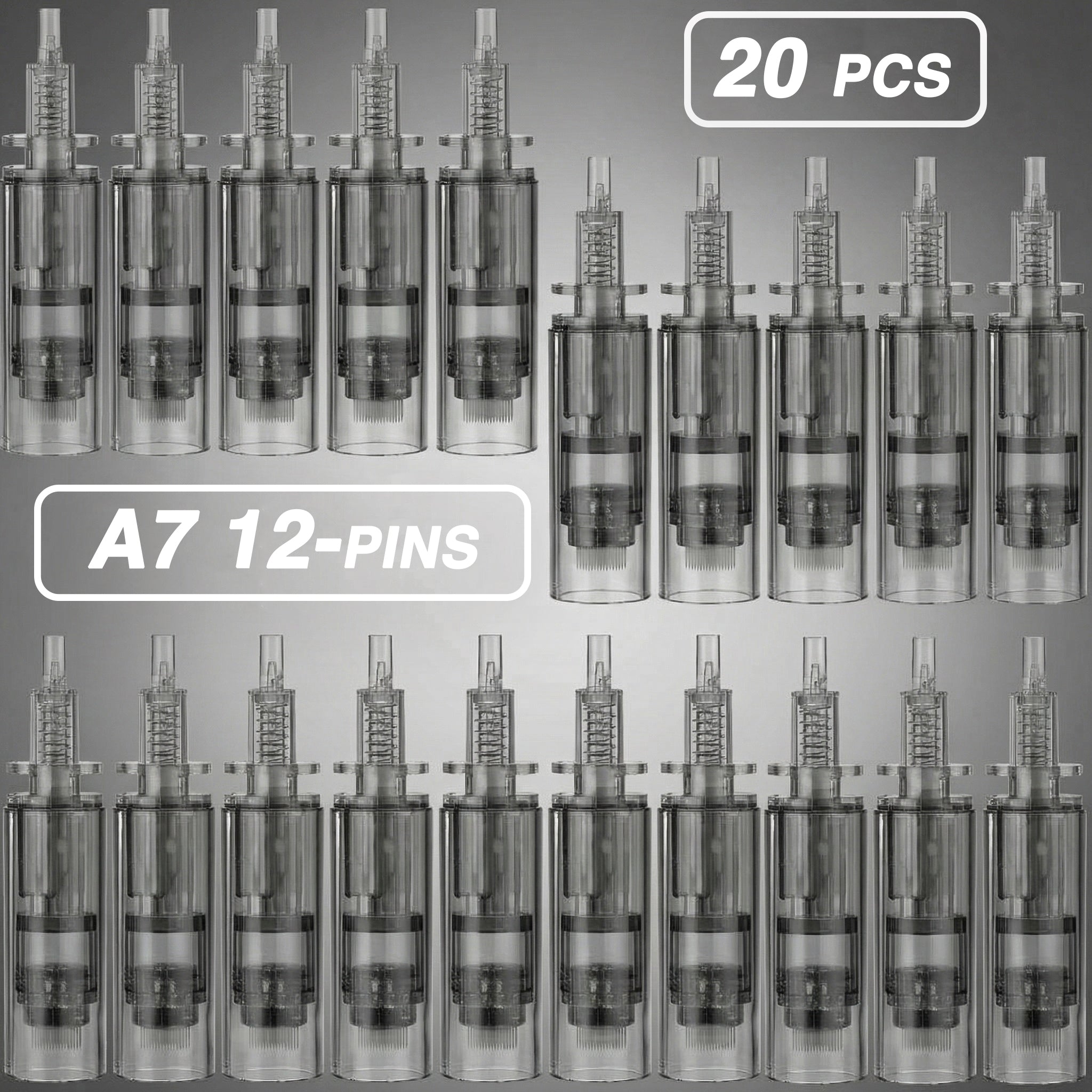 Original Dr.Pen A7 12-pin Cartridges (20pcs)