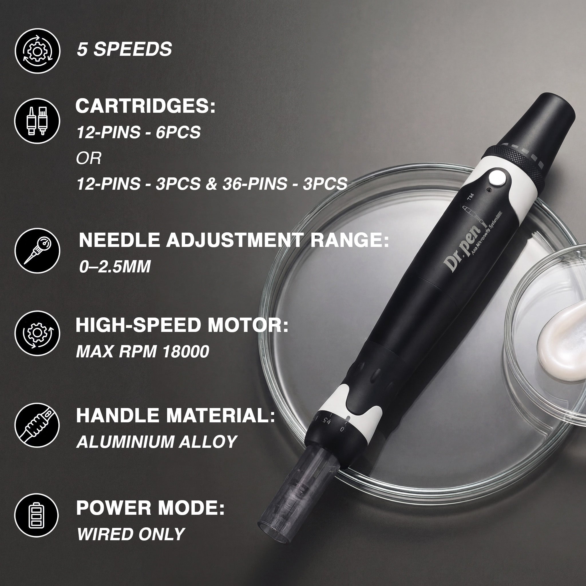 ドクターペン　Dr.pen Ultima A7 レア Dr. Pen A7 Microneedling Pen - Dr. Pen Official