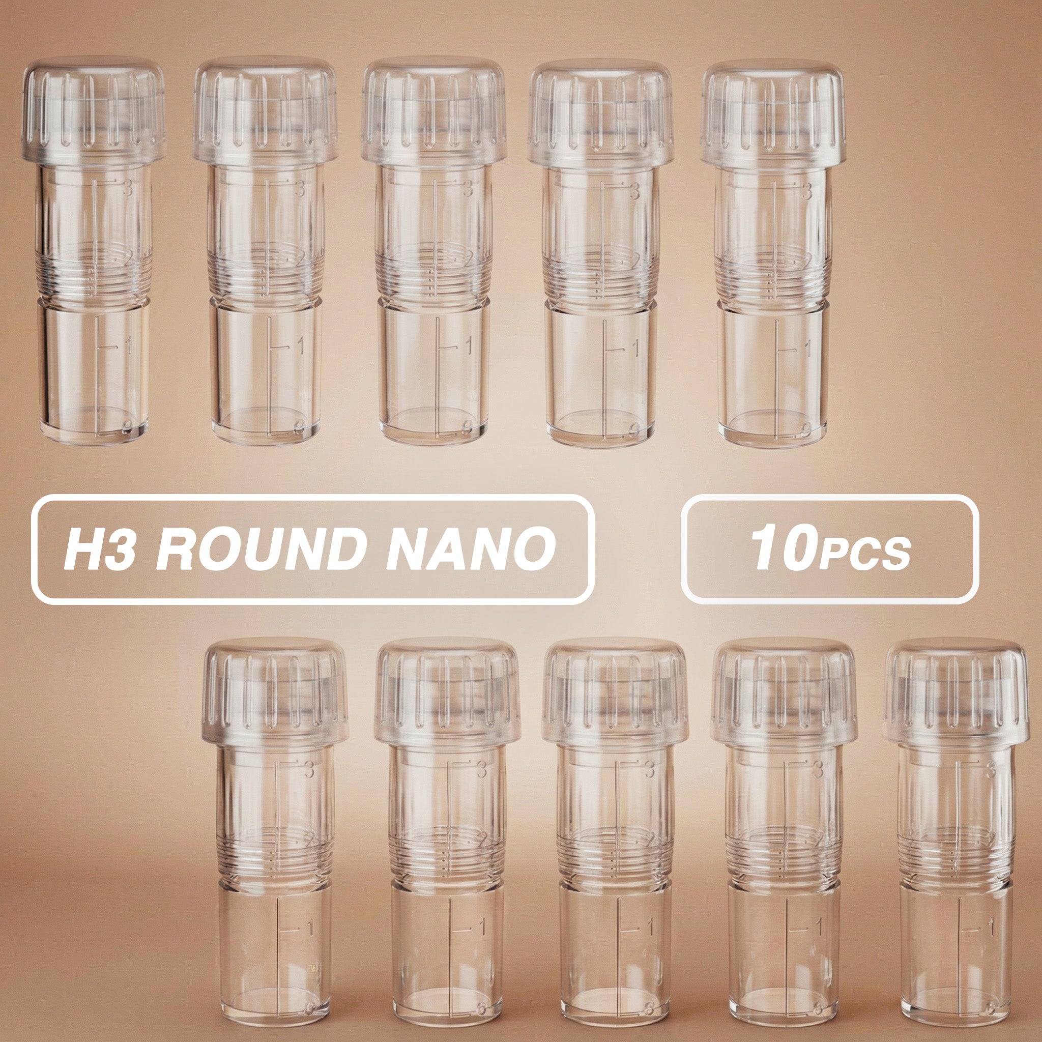 Dr. Pen H3 Round Nano Cartridges (10pcs)