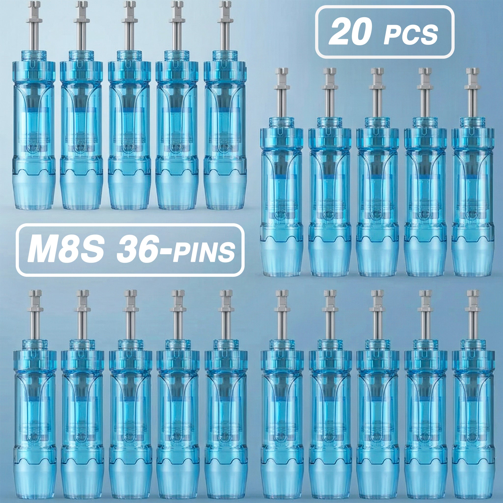 Dr. Pen M8S / A8S / A9 / A11 36-pin Cartridges (20pcs)