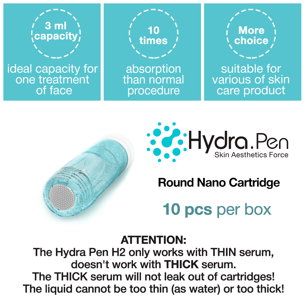 Dr.Pen H2 Round Nano Cartridges (10pcs)